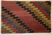 Coussin Kilim original authentique et Uniek | 60 x 40 cm | Coussin tissé à la main |100% laine| Coussin | Couleurs variées