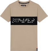 SKURK - T-shirt Tjeu - Sand - maat 146/152