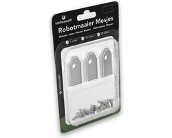 To the South® Robotmaaier Mesjes staal geschikt voor Yard Force Amiro 400i - 3 stuks