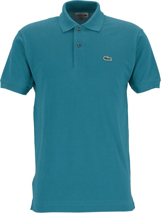 Lacoste Classic Fit polo - petrol groenblauw - Maat: L