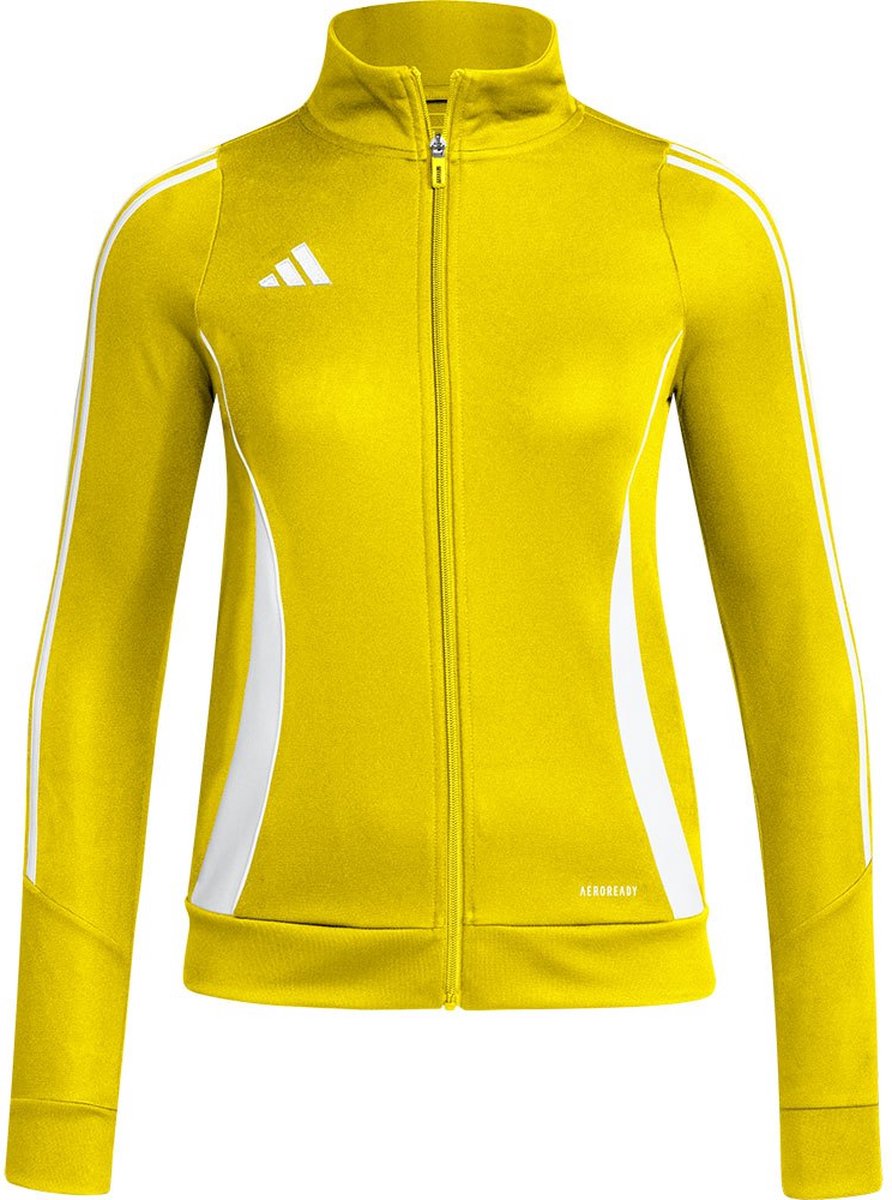 Adidas Tiro24 Trainingsjacktraining M Regular Vrouw Geel