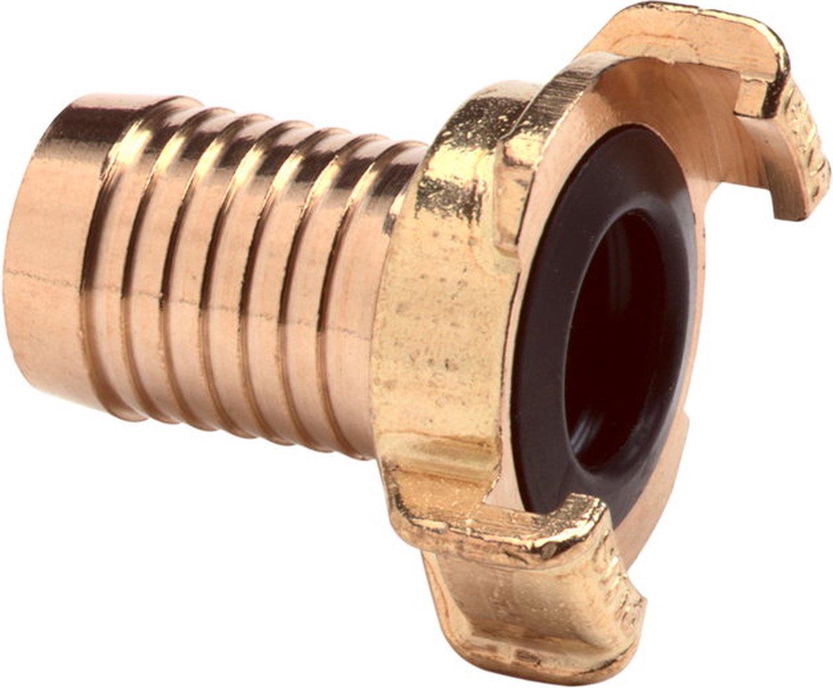 Geka Koppeling - messing - Slangtule 10mm - NBR