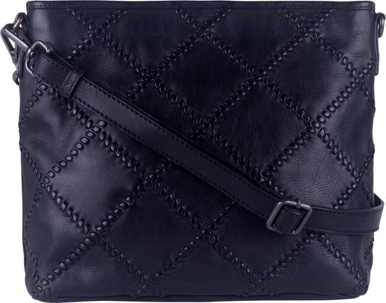 Bag2Bag model Pino kleur Black super handig schoudertas