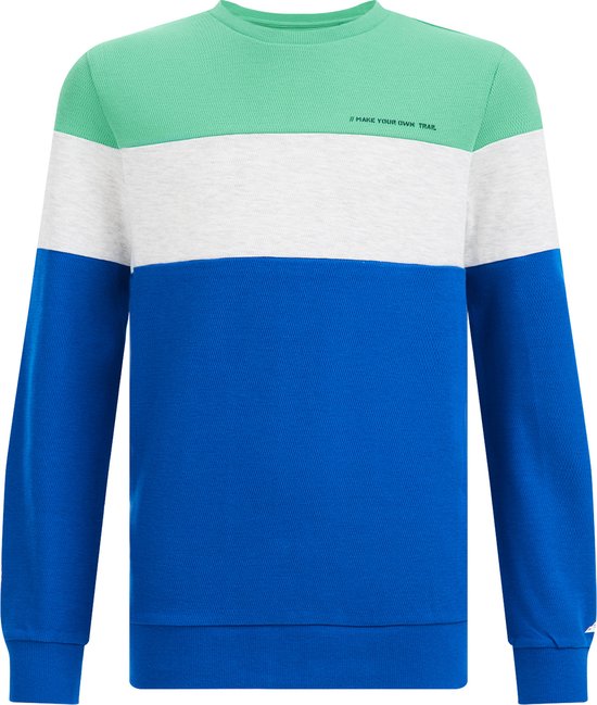 WE Fashion Jongens T-shirt met colourblock