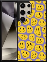 Cazy Hardcase Hoesje geschikt voor Samsung Galaxy S24 Ultra Smileys