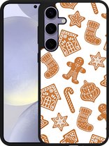 Cazy Hardcase Hoesje geschikt voor Samsung Galaxy S24+ Christmas Cookies