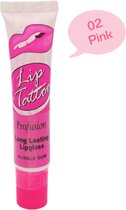 Profusion - Lip Tattoo - 02 - Pink - Peel Off - Lipstick - Long Lasting - 15 g