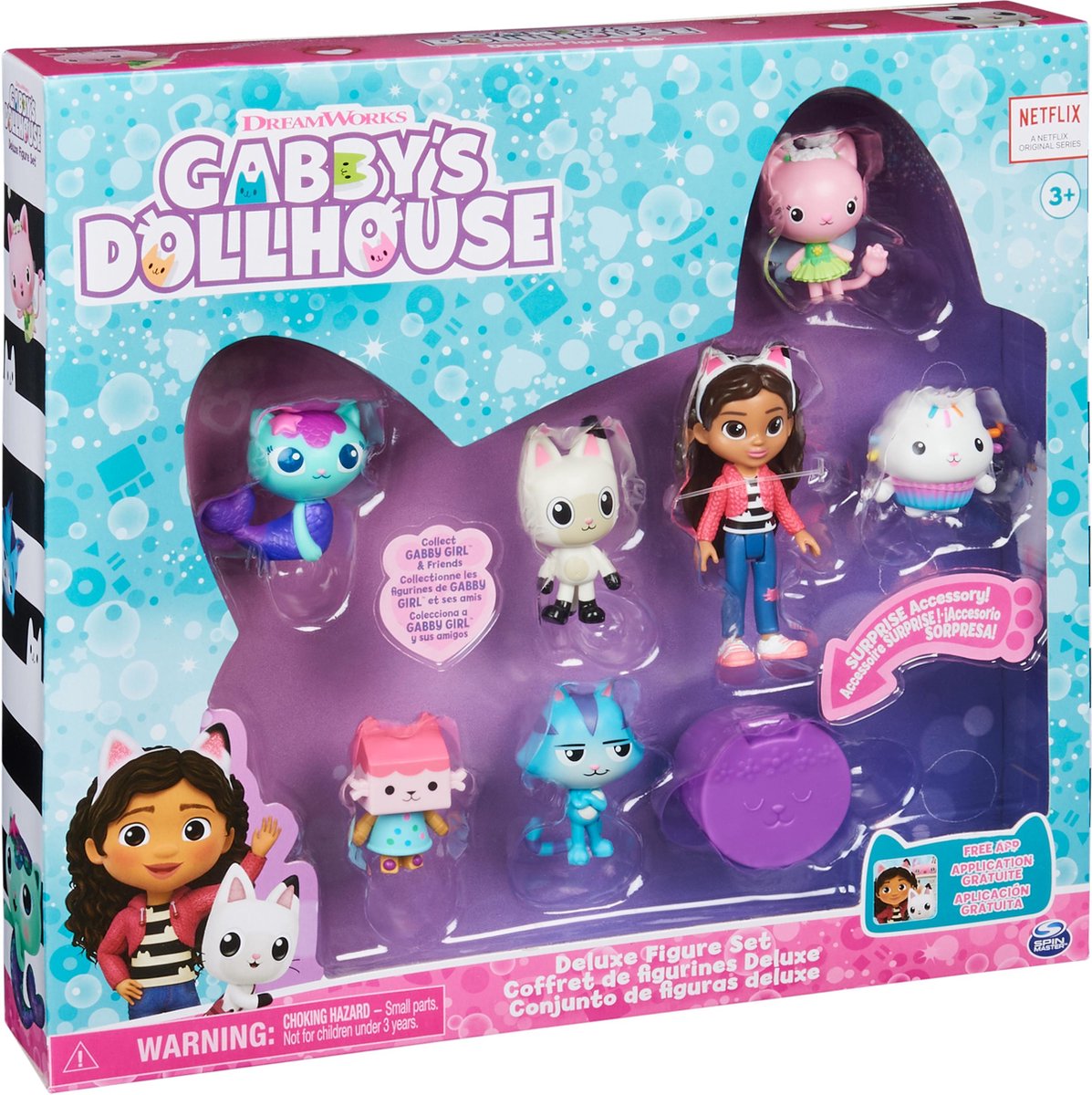 Gabby's Poppenhuis - Speelfigurenset - met Gabby, 6 katjes en 1 poppenhuispakketje — afbeelding 8