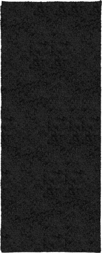 vidaXL-Vloerkleed-PAMPLONA-shaggy-hoogpolig-modern-80x200-cm-zwart