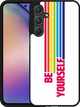 Cazy Hardcase Hoesje geschikt voor Samsung Galaxy A55 Be Yourself