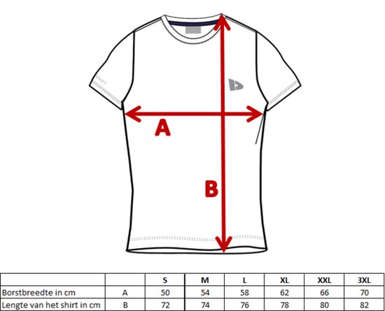 4-PackDonnay T-shirt (599008) - Chemise de sport - Homme - Berry-rouge (040) - taille XXL