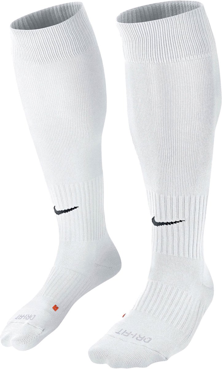 Nike Classic II Cushion Sportsokken - Maat 38 - Unisex - wit/zwart Maat M: 38-42