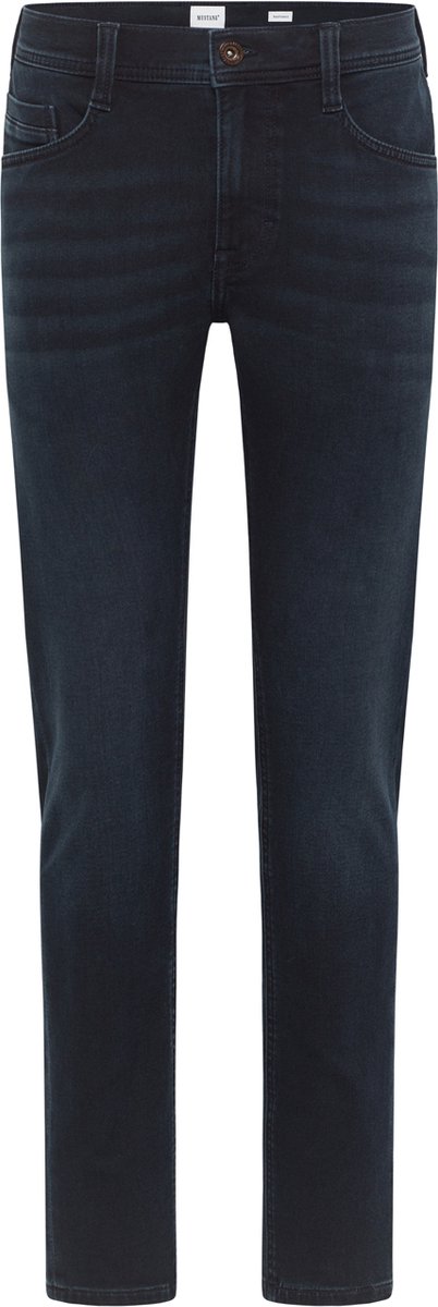 Mustang jeans - Heren Jeans - Heren - W34 X L32 - Dark Navy - Katoen - 1013710-5000 Oregon Slim K