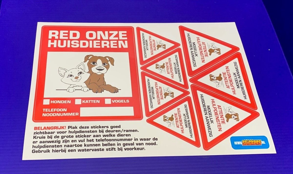 Het Teken Van De Redding Van De Hond Van De Kat Van Huisdieren Stock