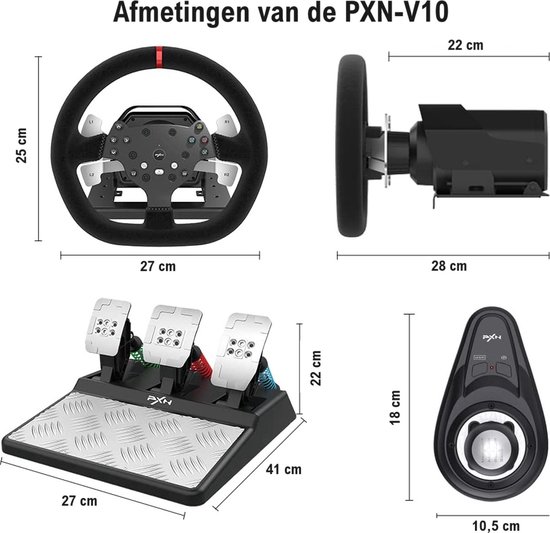 Jeu De Volants à Rayons V10 Pour Modélisme - Compatible HPI, Futaba, Airtronics, Etc.