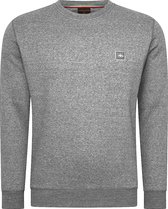 Cappuccino Italia - Heren Sweaters Sweater Grijs - Grijs - Maat XL