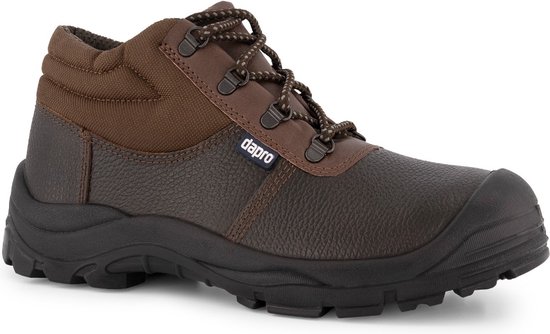 Dapro Safety Noble S3 C - Bruin - Maat 42 - veiligheidsschoenen dames & heren - werkschoenen dames - werkschoenen heren - Stalen neus en antiperforatie stalen tussenzool