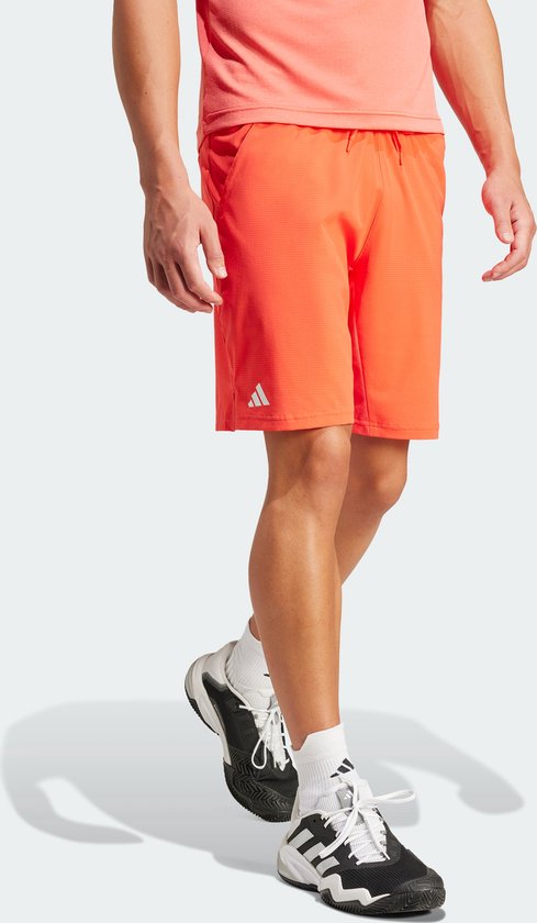 adidas Performance Tennis Ergo Short - Heren - Oranje- M 7"