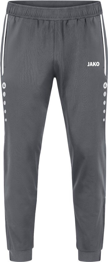 Jako - Polyester Pants Challenge - Grijze Trainingsbroek-XL