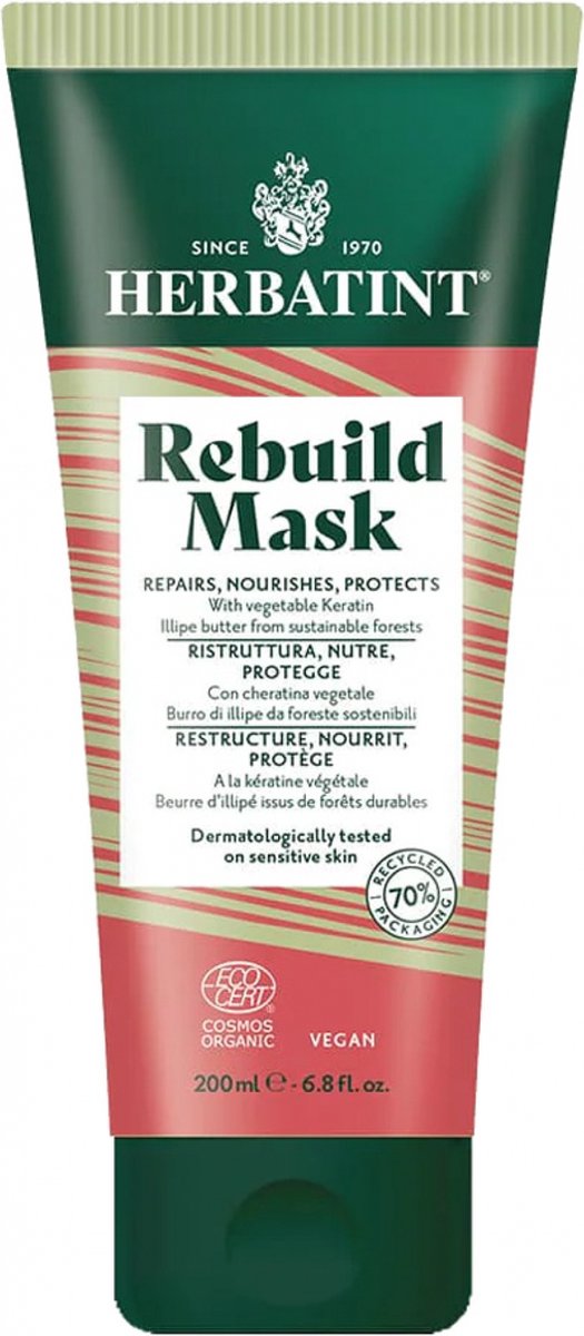Herbatint Rebuild Mask Organic Repair Mask 200 ml