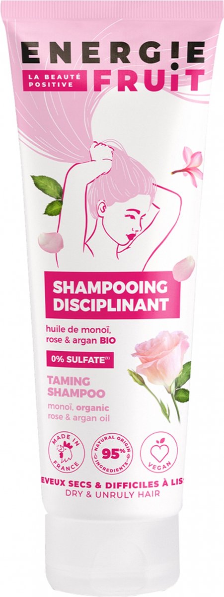 Energie Fruit Disciplining Shampoo met Monoï, Roos en Arganolie 250 ml
