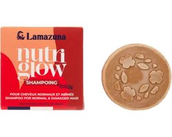 Lamazuna Shampoo bar normaal haar - nutriglow 70 Gram
