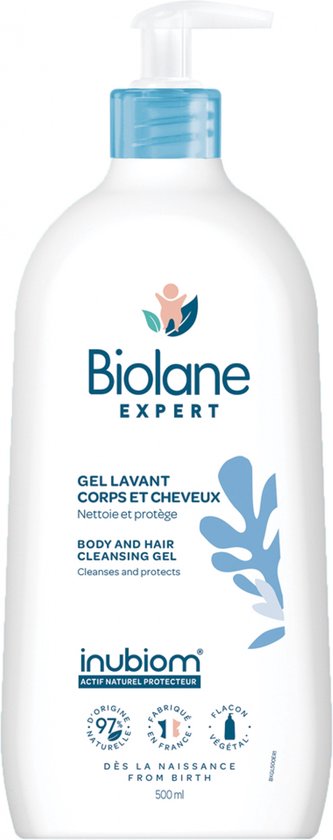 Biolane Expert Haar- en Lichaamswas 500 ml