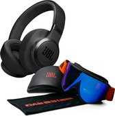JBL Live 770NC - Draadloze over-ear koptelefoon met noise cancelling - Zwart + JBL Skibril - JBL Snow Party bundel