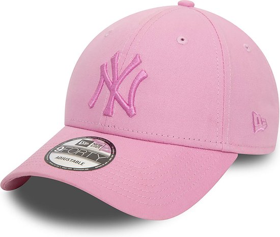 New Era - Casquette ajustable 9FORTY Pink Essential de la New York Yankees League