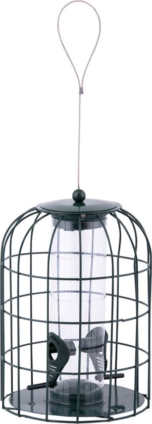 Metalen voedersilo voor kleine vogels