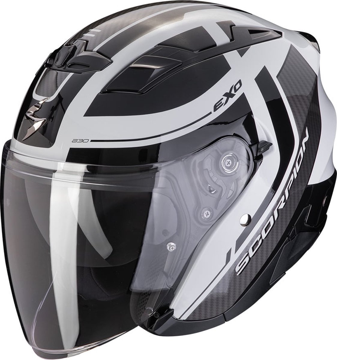 Scorpion Exo 230 Pul Grey-Black 2XL - Maat 2XL - Helm