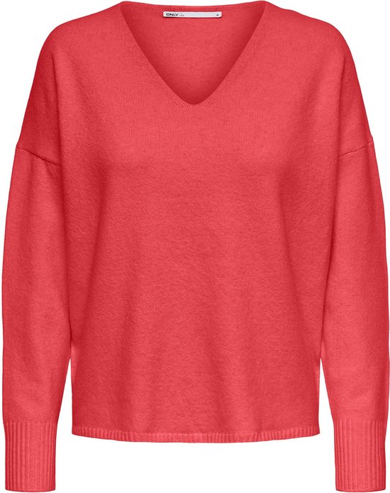 ONLY ONLRICA LIFE L/S V-NECK PULLO KNT NOOS Dames Trui
