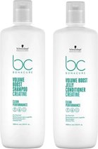 Schwarzkopf BC Volume Boost Shampoo & Conditioner - 2x1000ml