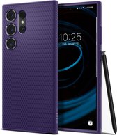 Spigen Liquid Air Case pour Samsung Galaxy S24 Ultra - Coque Arrière Flexible TPU Violet