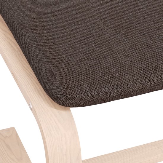 VidaXL Voetenbank stof blauw - Kantoormeubelen Plus