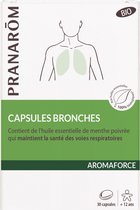 Pranarôm Aromaforce Bronchiale Capsules Biologisch 30 Capsules