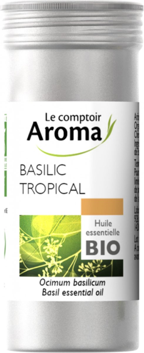 Goedkoopste Le Comptoir Aroma Tropische Basilicum Etherische Olie (Ocimum Basilicum) Biologisch 10 ml