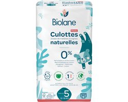 Biolane Natuurlijke Slips 40 Slips Maat 5 (12-18 kg)