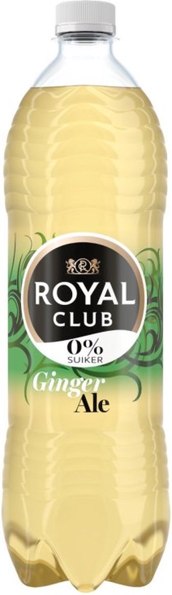 Royal Club - Ginger Ale - 0% suiker - 6 x 1 liter