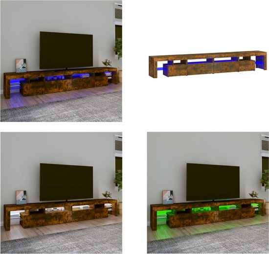 vidaXL Tv-meubel 140x40x36 cm bewerkt hout artisanaal eikenkleurig, tv-standaard, tv-dressoir, hifi-kast, tv-meubel, tv-standaardkast, mediakast