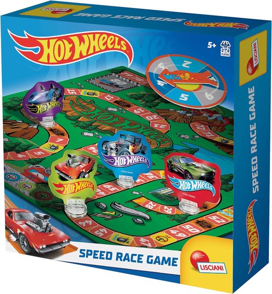 Lisciani - Hotwheels - ganzenbord