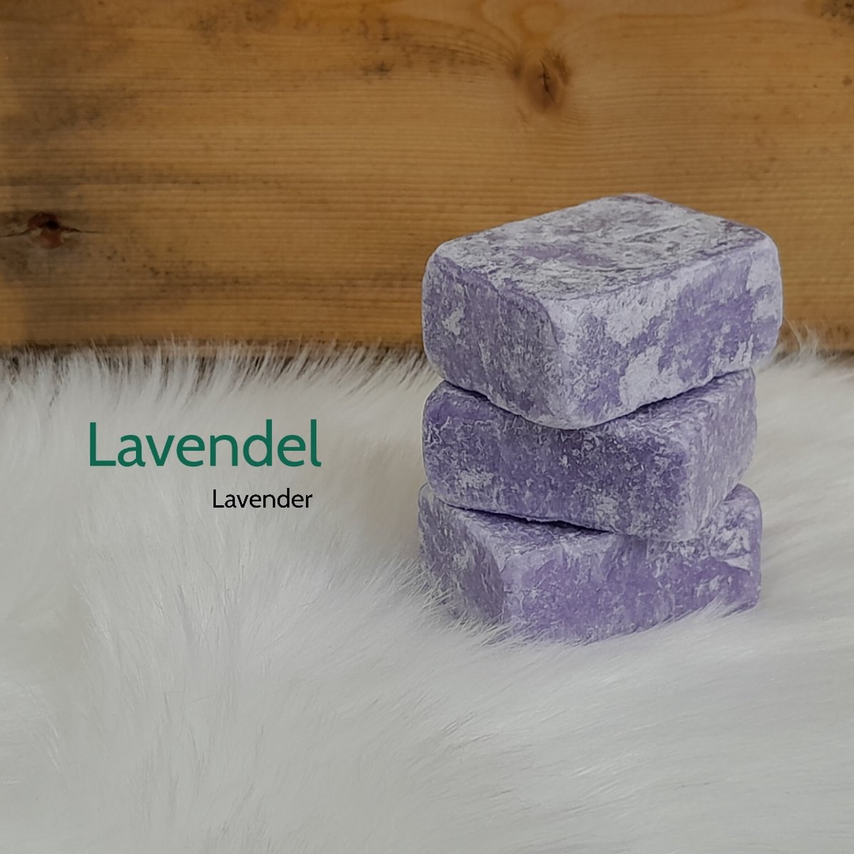 3 Amberblokjes: Lavendel - Navulling set