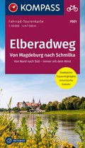 KOMPASS Fahrrad-Tourenkarte Elberadweg - von Magdeburg nach Schmilka 1:50.000