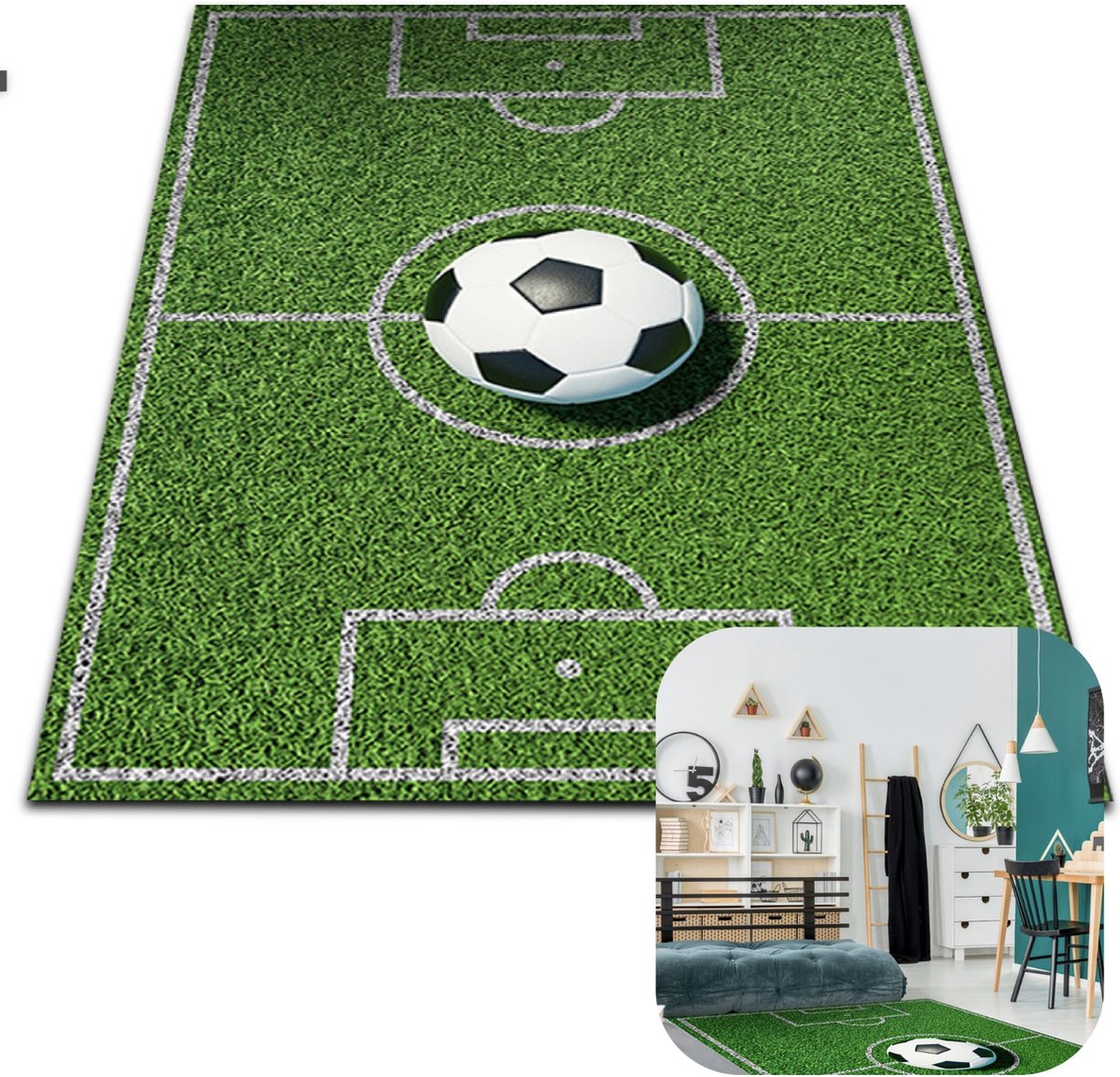 Dai Lufei Voetbaltapijt, sportgebied, antislip, voetbalveld, tapijt, ijsvuur, voetbal, bedrukt, grote tapijten, tienerkamer, 3D voetbal met vlammen bedrukte tapijten, 140 x 200 cm Dai Lufei Voetbaltapijt, sportgebied, antislip, voetbalveld, tapijt, ijsvuur, voetbal, bedrukt, grote tapijten, tienerkamer, 3D voetbal met vlammen bedrukte tapijten, 140 x 200 cm