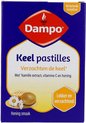 Dampo Keelpastilles - Verzachten de keel dankzij kamille extract - Vitamine C - Lekkere zachte honingsmaak - 24 pastilles