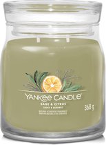 Yankee Candle - Sage & Citrus Signature Medium Jar - Moederdag cadeau