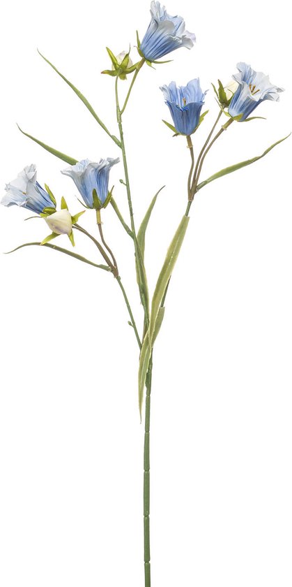 Kunstbloem Campanula - 65cm - Blauw