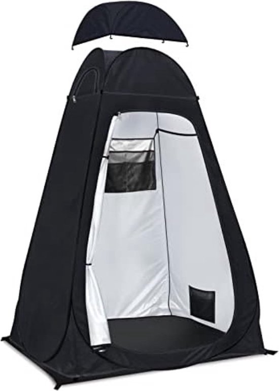Douchetent - Omkleedtent - Wc tent - Toilettent - Camping - Zwart