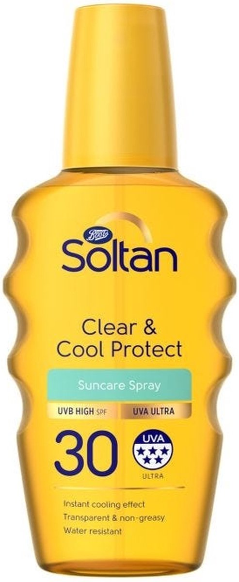 Soltan Zonnebrand Clear & Cool Spray SPF30