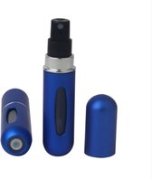CHPN - Parfumflesje - Hervulbaar Parfumflesje - Verstuiver - Reisflesje - Mini Meeneem flesje - Reisparfum - Blauw